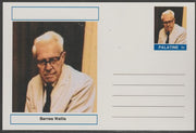 Palatine (Fantasy) Personalities - Barnes Wallis postal stationery card unused and fine