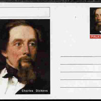 Palatine (Fantasy) Personalities - Charles Dickens postal stationery card unused and fine