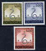 Portugal 1967 Rheumatological Congress perf set of 3 unmounted mint, SG 1326-28