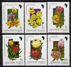 Hungary 1990 African Flowers perf set of 6 unmounted mint, SG 3966-71