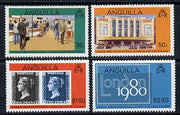 Anguilla 1980 'London 1980' set of 4 (SG 384-7A) unmounted mint