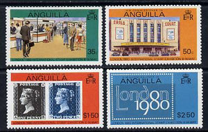 Anguilla 1980 'London 1980' set of 4 (SG 384-7A) unmounted mint