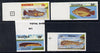 Nigeria 1991 Fishes set of 4 unmounted mint imperf as SG 612-15var
