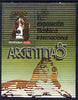 Nicaragua 1985 Argentina '85 Stamp Exhibiton (Dogs) perf m/sheret unmounted mint