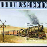 Togo 1999 Early Railways 1,000f m/sheet unmounted mint