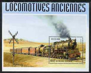 Togo 1999 Early Railways 1,000f m/sheet unmounted mint