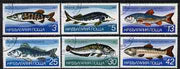 Bulgaria 1983 Freshwater Fishes perf set of 6, cto used SG 3072-77