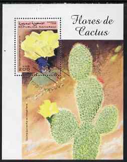 Sahara Republic 1998 Cacti perf m/sheet cto used