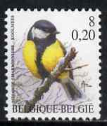 Belgium 2000-01 Birds #4 Blue Tit 8f/0.20 Euro dual currency unmounted mint, SG 3543