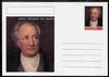 Palatine (Fantasy) Personalities - Johann Wolfgang von Goethe postal stationery card unused and fine
