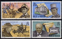 Isle of Man 1974 Churchill Centenary perf set of 4 unmounted mint, SG 54-57