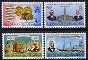 Isle of Man 1975 Manx Pioneers in Cleveland perf set of 4 unmounted mint, SG 59-62