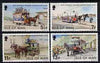 Isle of Man 1976 Centenary of Douglas Horse Tramsperf set of 4 unmounted mint, SG 80-83