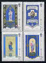 Isle of Man 1976 Christmas & Centenary of Mothers' Union perf set of 4 unmounted mint, SG 90-93