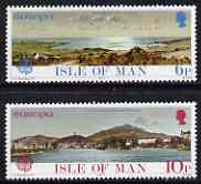 Isle of Man 1977 Europa - Landscapes perf set of 2 unmounted mint, SG 97-98