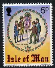 Isle of Man 1978 Christmas (Hunt the Wren) unmounted mint, SG 143