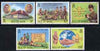 Isle of Man 1982 75th Anniversary of Scouting perf set of 5 unmounted mint, SG 211-15