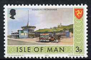 Isle of Man 1973-75 Douglas Promenade (Horse-drawn Tram) 3p (from def set) unmounted mint, SG 17