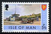 Isle of Man 1973-75 Douglas Promenade (Horse-drawn Tram) 5.5p (from def set) unmounted mint, SG 22