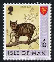 Isle of Man 1973-75 Manx Cat 10p (from def set) unmounted mint, SG 28