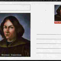 Palatine (Fantasy) Personalities - Nicolaus Copernicus postal stationery card unused and fine