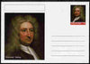 Palatine (Fantasy) Personalities - Edmond Halley postal stationery card unused and fine