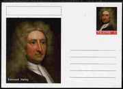 Palatine (Fantasy) Personalities - Edmond Halley postal stationery card unused and fine