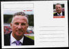 Palatine (Fantasy) Personalities - Ian Botham (cricket) postal stationery card unused and fine