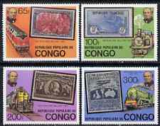 Congo 1978 Death Centenary of Sir Rowland Hill perf set of 4 unmounted mint, SG 670-73