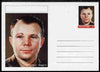 Palatine (Fantasy) Personalities - Yuri Gagarin postal stationery card unused and fine