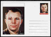 Palatine (Fantasy) Personalities - Yuri Gagarin postal stationery card unused and fine