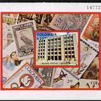 Colombia 1977 Opening of Postal Museum perf m/sheet unmounted mint, SG MS 1415