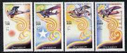 Somalia 2001 Aircraft - Transcontinental Flights perf set of 4 unmounted mint, Michel 906-909