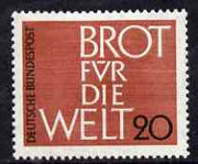 Germany - West 1963 Freedom From Hunger unmounted mint SG 1303