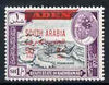 Aden - Qu'aiti 1966 Fisheries New Currency 50f on 1s unmounted mint, SG 60*