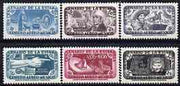 Mexico 1956 Stamp Centenary (Air) set of 6 unmounted mint, SG 937-42