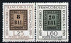 Italy 1959 Romagna Stamp Centenary perf set of 2 unmounted mint, SG 1010-11