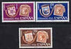 Fernando Poo 1968 Stamp Centenary perf set of 3 unmounted mint, SG 303-305*