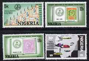 Nigeria 1974 Stamp Centenary perf set of 4 unmounted mint, SG 321-24