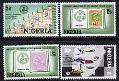 Nigeria 1974 Stamp Centenary perf set of 4 unmounted mint, SG 321-24