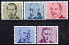 Switzerland 1971 Famous Physicians perf set of 5 unmounted mint, SG 819-23