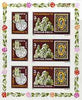 Hungary 1979 Philaserdica Stamp Exhibition imperf sheetlet containing 3 stamps plus 3 labels unmounted mint, as SG 3236var, Mi 3342B