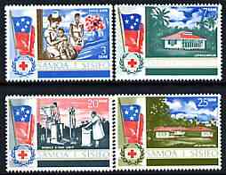 Samoa 1967 South Pacific Health Service perf set of 4 unmounted mint, SG 290-93