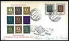 Italy 1959 Romagna Stamp Centenary perf set of 2 on illustrated cover with first day cancel & cachet