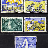 Netherlands 1949 Scouts Cultural Fund set of 5 fine cds used SG 679-83*