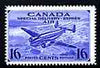 Canada 1942-43 Special Delivery 16c blue (Lockheed) unmounted mint, SG S13*