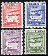 South Africa 1925 Bi-plane set of 4 forgeries as SG 26-29 unmounted mint and very fresh