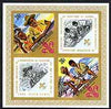 Burundi 1968 20th Anniversary of Scouts diamond shaped imperf m/sheet unmounted mint, Mi BL 25B