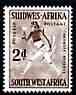 South West Africa 1960 White Lady Rock Painting 2d from def set unmounted mint, SG 167