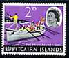 Pitcairn Islands 1964-65 Out from Bounty Bay 2d from def set fine used, SG 38